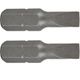 S/d Insert Bit 5mmx25mm 2/card